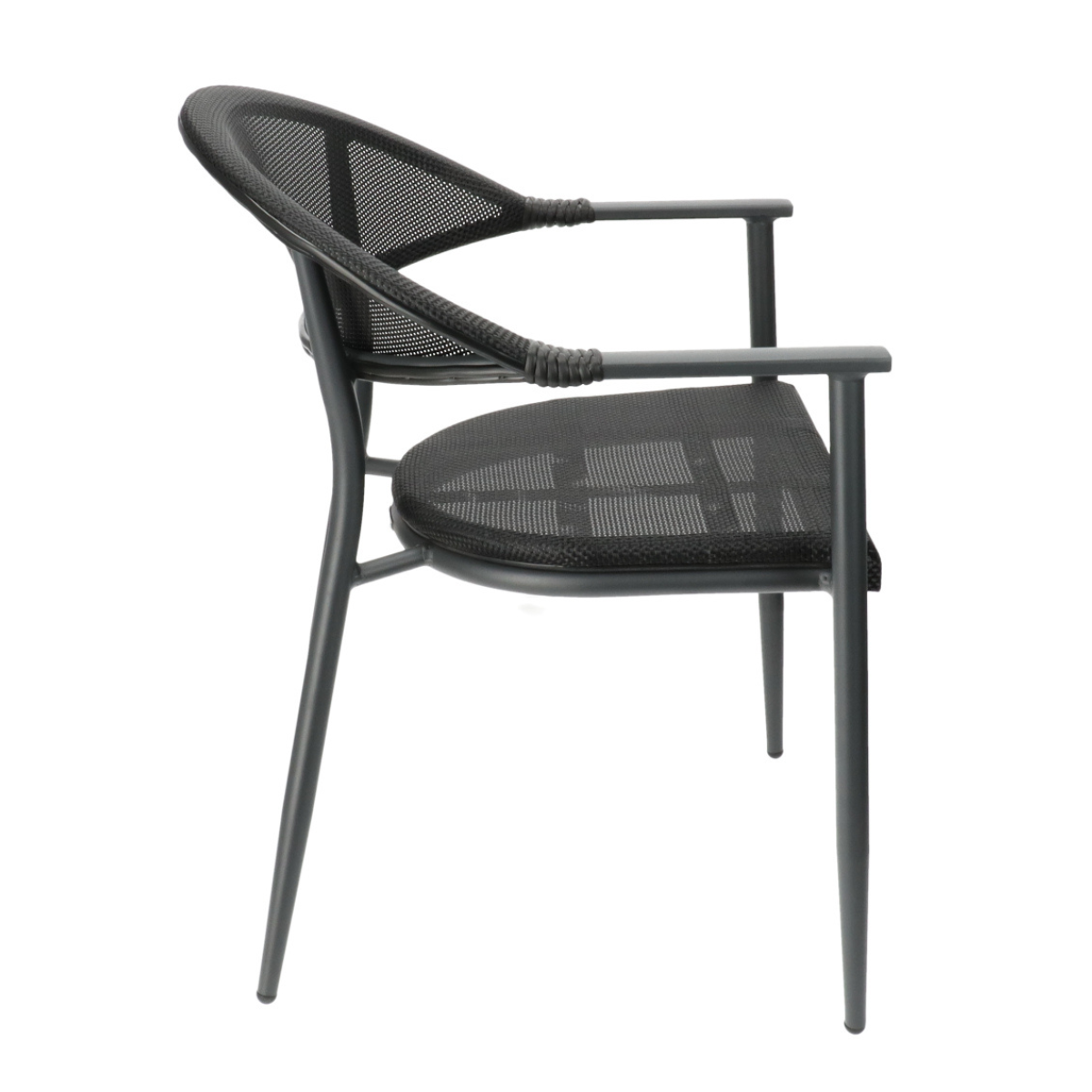 DL CALMA Grey classic Synthetic rattan chairs