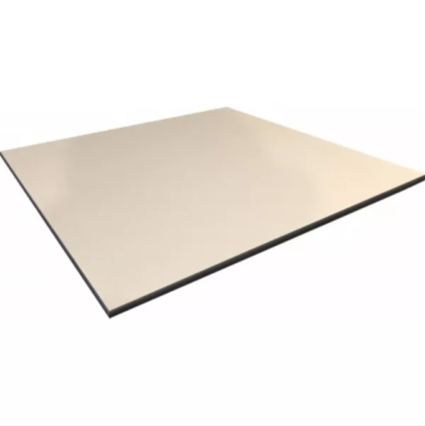 ER COMPACT TOP CREMA Fehér design Beltéri asztallapok — termékkép