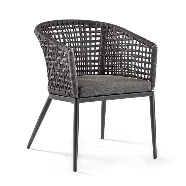 GR CUBA Grey modern Rattan garden chair