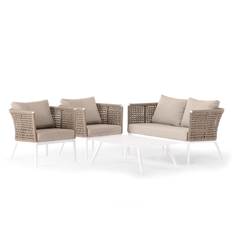 GR CUBA/2 Taupe design Garden sofa set