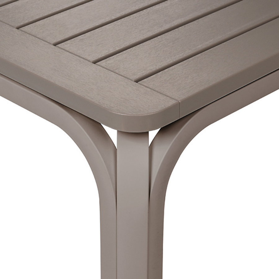 NARDI ALLORO 140-210 EXT Taupe modern Complete outdoor tables