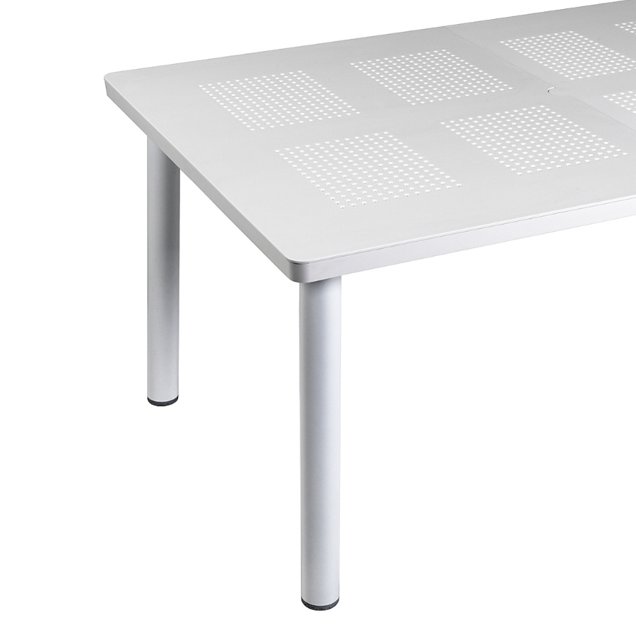 NARDI LIBECCIO 160-220 White design Complete outdoor tables