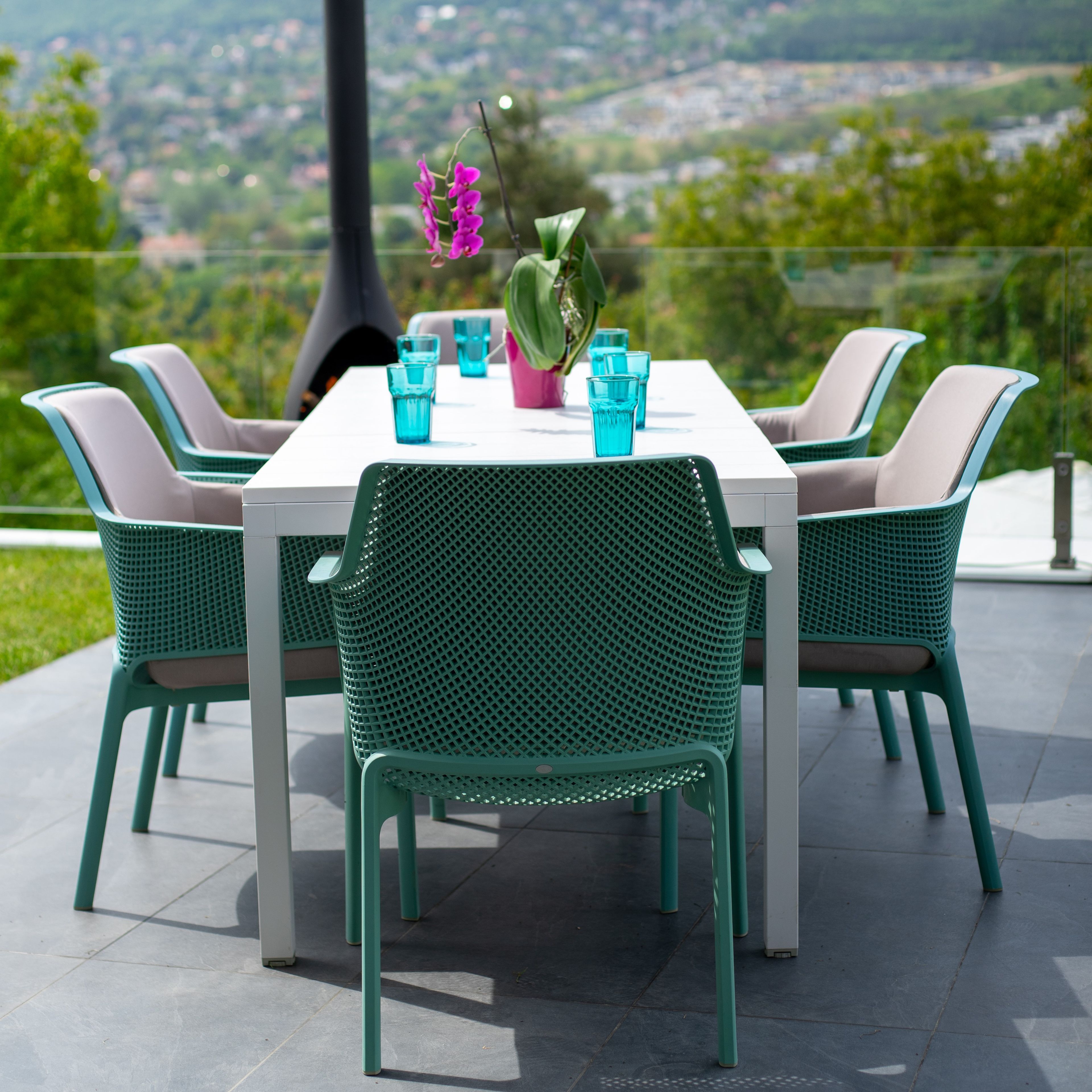 NARDI RIO 140 / NET RELAX Mint modern Sets