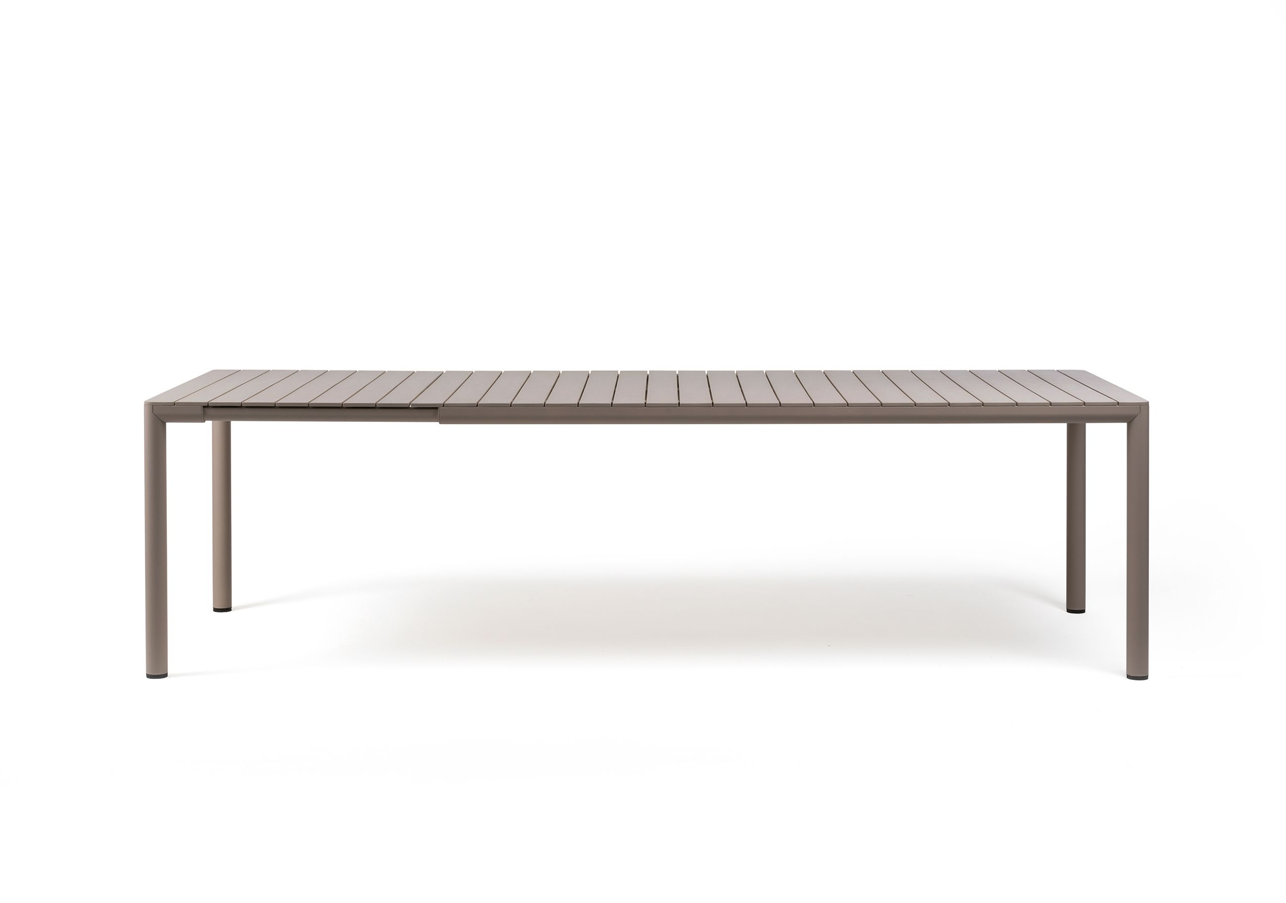 NARDI TEVERE 210 EXT Taupe minimalist Complete outdoor tables