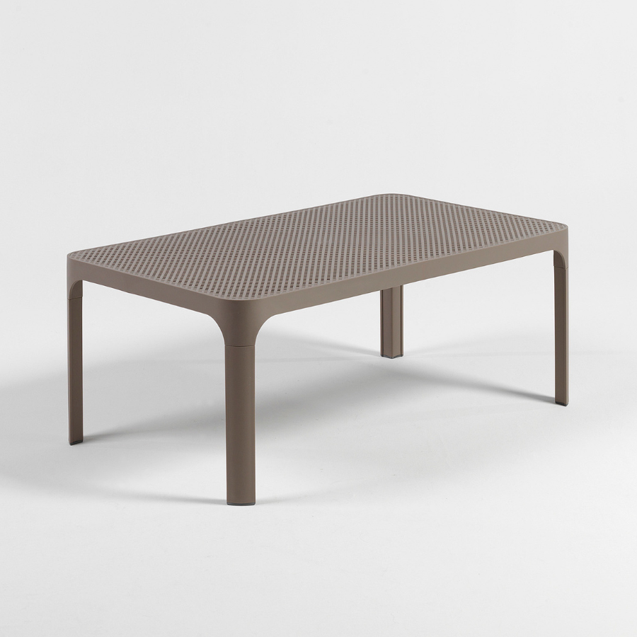 NARDI NET TABLE 100 Taupe design Outdoor side tables