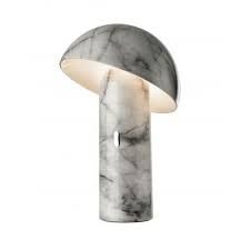 OS MUSHROOM Fehér modern Beltéri asztali lámpák — termékkép