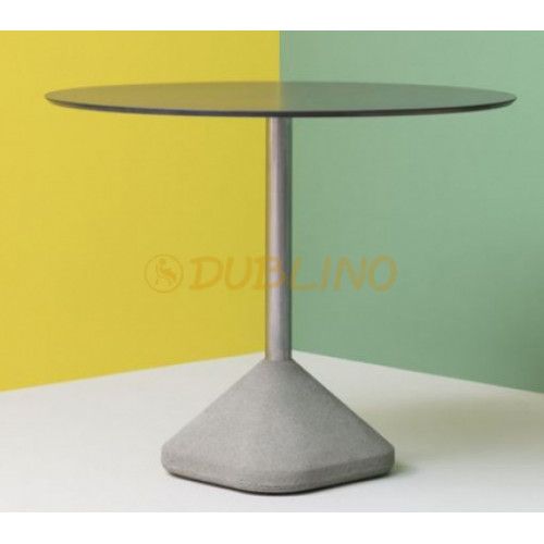 PEDRALI 855 Grey industrial Standard-height table legs