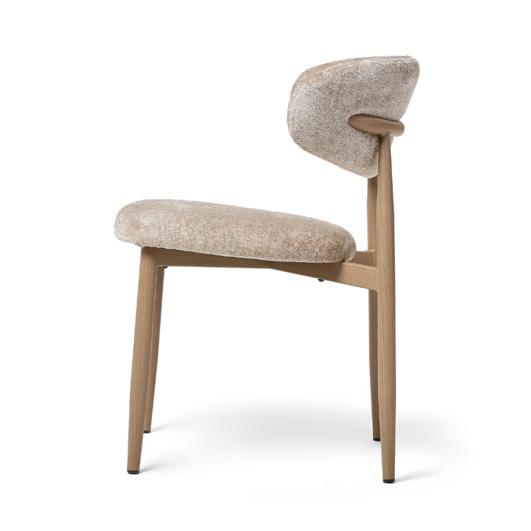 DL POLAR RABBITE Beige design Upholstered chairs