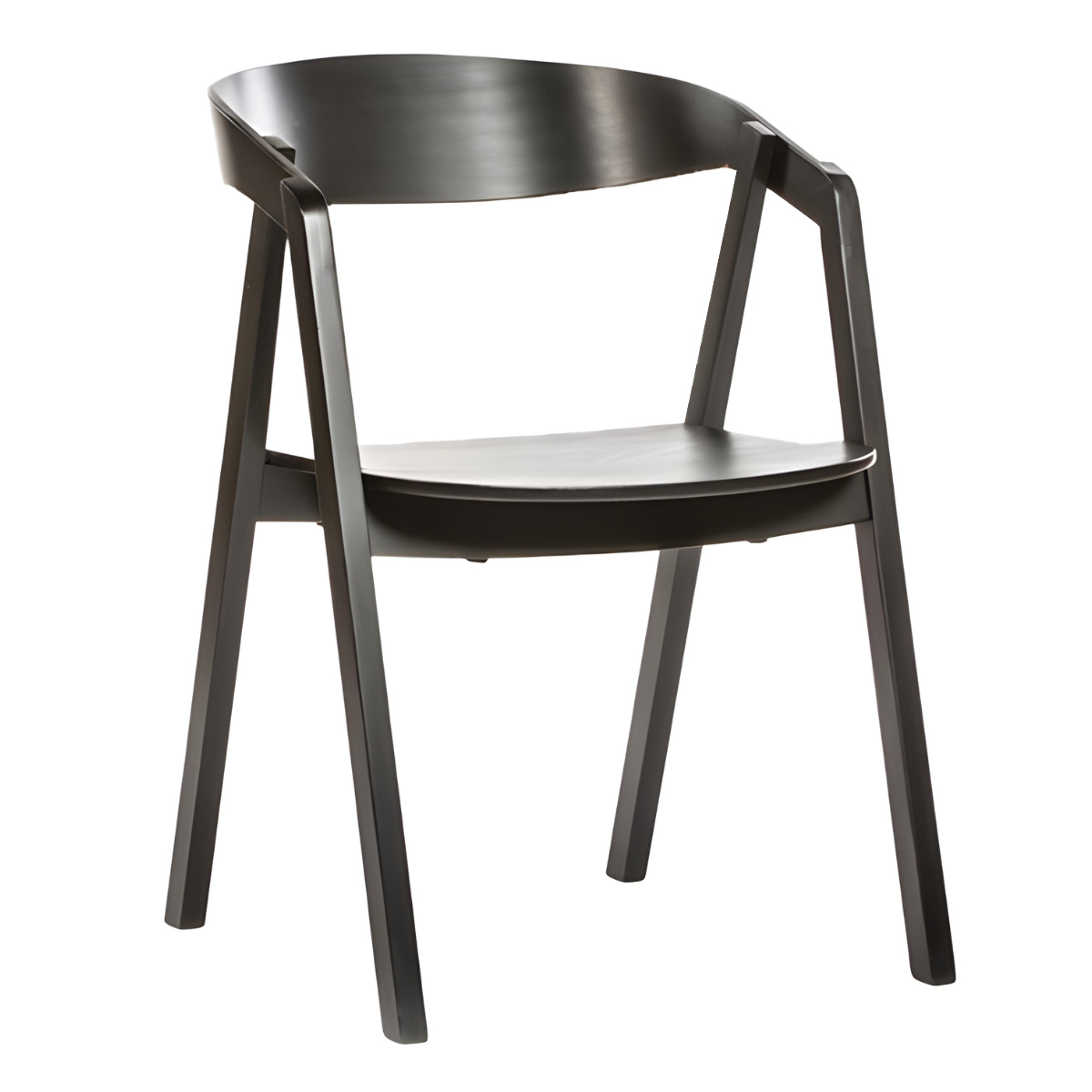 XTON MOL Black Scandinavian Wooden chairs