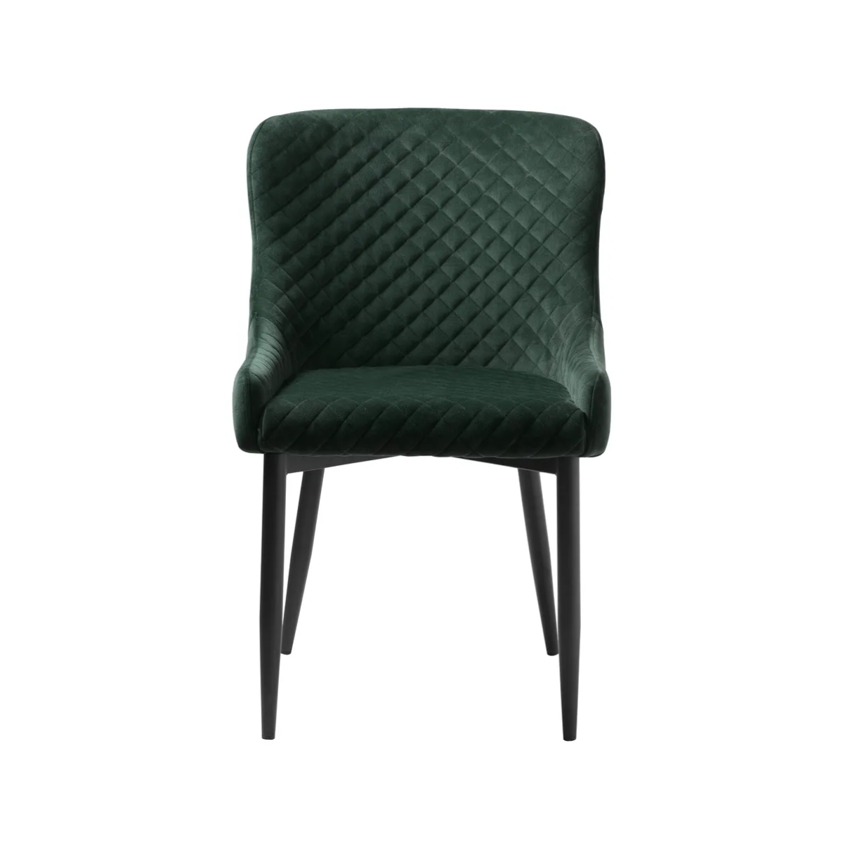 UQ CRYSTAL Green elegant Indoor upholstered dining chair