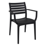 ST ARTEMIS Black design Plastic outdoor chair