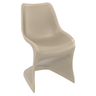 ST BLOOM Beige design Plastic outdoor chair