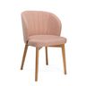 AT LEONA Pink design Upholstered indoor chair