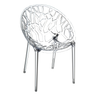 AT CRYSTAL Transparent design Plastic outdoor chair