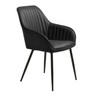 AT MONTY Grey design Upholstered indoor chair