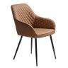 AT BONTAS Brown design Upholstered indoor chair