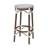 KJ TOD BS utolsó 1db  White, Brown classic Wooden indoor bar stool