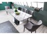 SI ATHENE Grey design Indoor extendable dining table