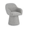 BT ANKARA Grey design Upholstered indoor armchair