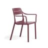 NARDI CASSIA ARMCHAIR Bordó design Műanyag kültéri szék