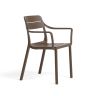 NARDI CASSIA ARMCHAIR Brown design Plastic outdoor chair