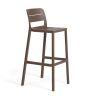 NARDI CASSIA STOOL Barna design Műanyag kültéri bárszék