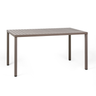NARDI CUBE 140 X 80 Taupe modern Complete outdoor tables