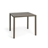 NARDI CUBE 80 Brown modern Complete outdoor tables