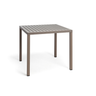 NARDI CUBE 80 Taupe modern Complete outdoor tables