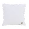 B LEONA White design Decorative Pillow