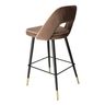 DL FANNY PIP Brown design Upholstered bar stools