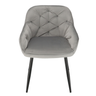 DL LORD Grey design Upholstered chairs