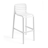 NARDI DOGA STOOL White modern Plastic outdoor bar stool