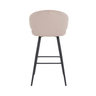 DL FLORENTINA Beige elegant Upholstered bar stools