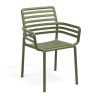 NARDI DOGA ARMCHAIR Zöld design Műanyag kültéri szék