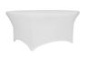 DL ROUND SPANDEX R150 White classic Spandex covers