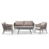 GR MONACO Taupe design Garden sofa set