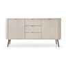 IK ZOVEN Beige design Chest of Drawers