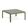 NARDI KOMODO TAVOLINO VERTO Green design Outdoor side tables