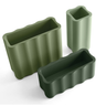 LX NEBBIA FLOWER BOX COLUMN Beige design Outdoor planter