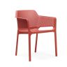 NARDI NET Red modern Plastic outdoor chair