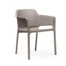 NARDI NET Taupe modern Plastic outdoor chair