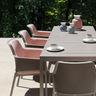NARDI NET RELAX White minimalist Plastic outdoor chairs