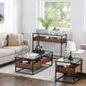 SI HOLLY Black classic Console table
