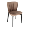 T TAMY Brown elegant Upholstered chairs
