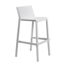 NARDI TRILL STOOL White design Plastic outdoor bar stools