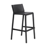 NARDI TRILL STOOL Black design Plastic outdoor bar stools