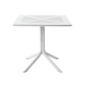 NARDI CLIPX 80 White modern Complete outdoor tables