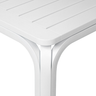 NARDI ALLORO 140-210 EXT White modern Complete outdoor tables