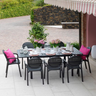 NARDI PALMA Grey modern Plastic outdoor chairs